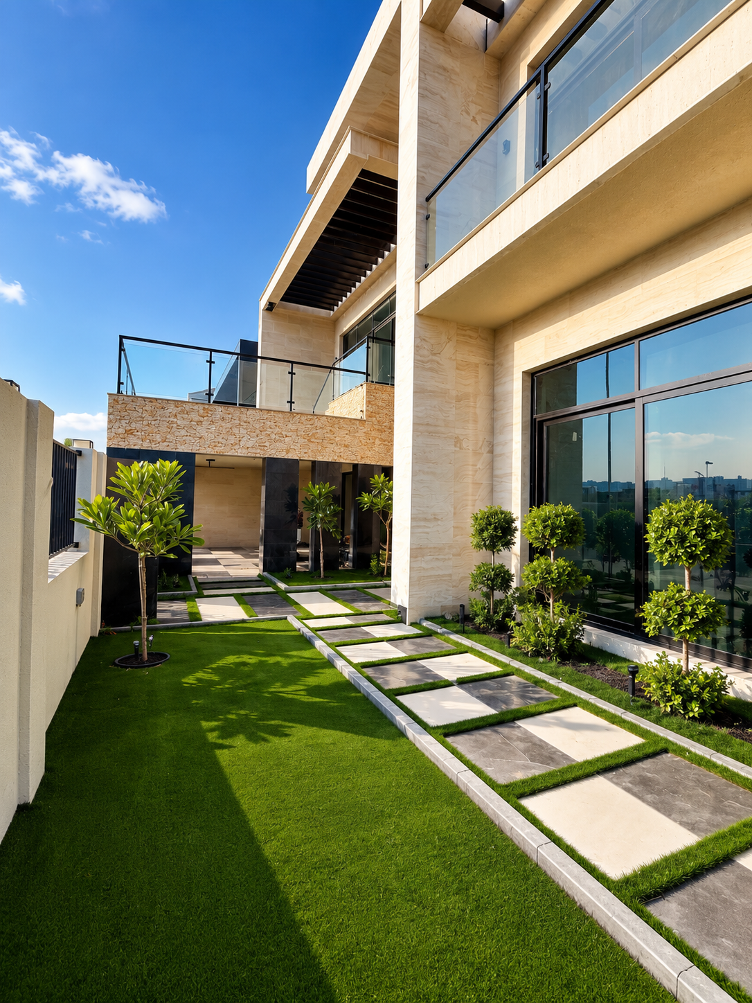 grass installation
